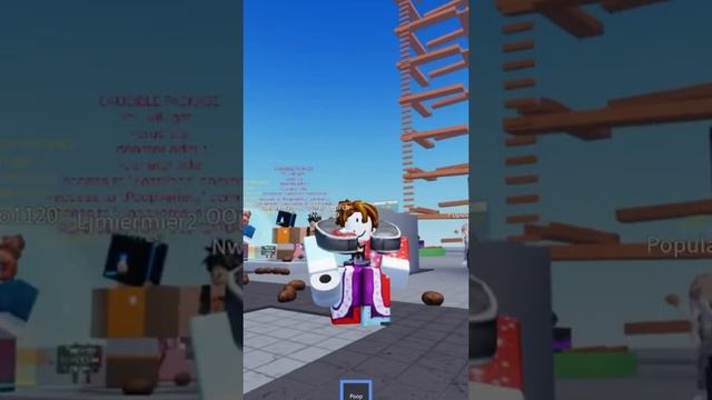 Roblox Poop With Friends #shorts смотреть онлайн