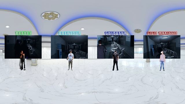 VR 360° Multiscreen - SPECIAL EVENT #3 // Phasmophobia VR // Gameplay Cooperativo - 4 Player смотреть онлайн