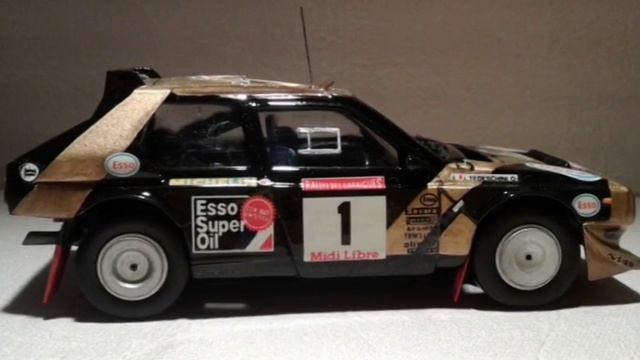 LANCIA DELTA S4 Heller 1:43 th scale смотреть онлайн