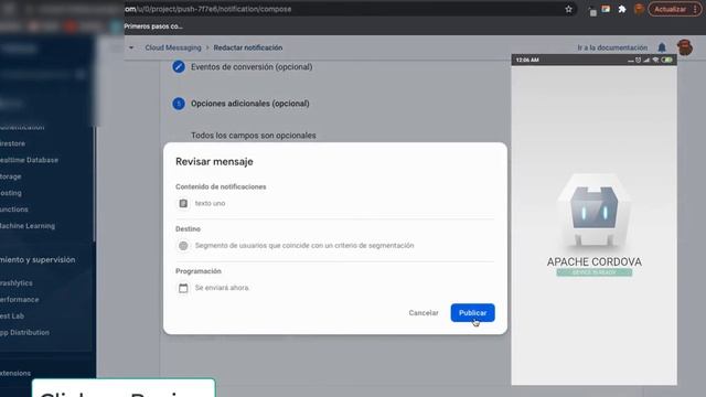 Push notificacion con cordova смотреть онлайн