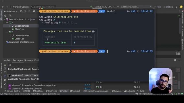Tidy up your .NET dependencies with Snitch смотреть онлайн