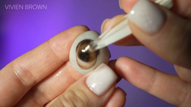 Цветные контактные линзы MAXCON Vivien обзор на темных карих и светлых глазах смотреть онлайн