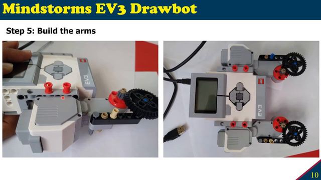 How to make a drawbot using Lego Mindstorms EV3 kit? step-by-step (basic) #legomindstormsev3 смотреть онлайн