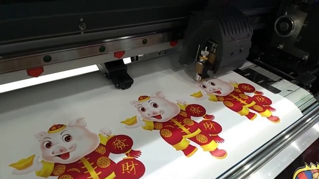 signstech printer cutter demo DX5 2in1 смотреть онлайн