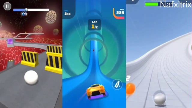 Going balls Race VS Racing Master 3d VS Racing ball Master 3d Triple Games Nafxitrix Gaming смотреть онлайн