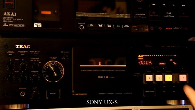 Кассетная дека TEAC V-6030S - запись кассет SONY UX, UX-S, UCX-S и проба фирменной Seiko Matsuda смотреть онлайн