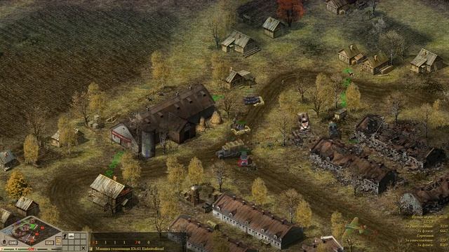 Blitzkrieg (mod GZM), multiplayer. Карта Тайфун 1941, игра за Германию смотреть онлайн