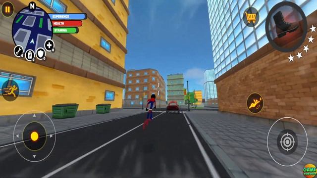 Flying Stickman Superhero Game Unlock Super-Man Outfit Android Gameplay FHD смотреть онлайн