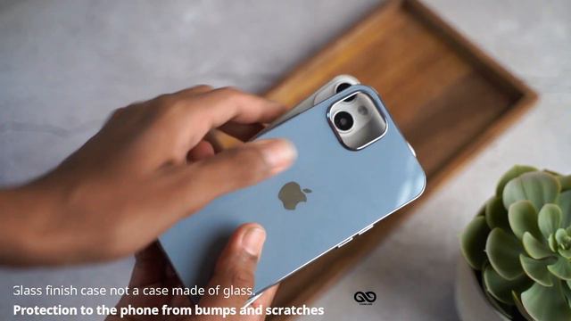 Glass Finish Soft case for iPhone 13 / 13 Mini смотреть онлайн
