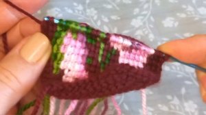 Вяжу еще одну красоту?присоединяйтесь??   Часть.1. Вяжем мысок ➡️ряд за рядом