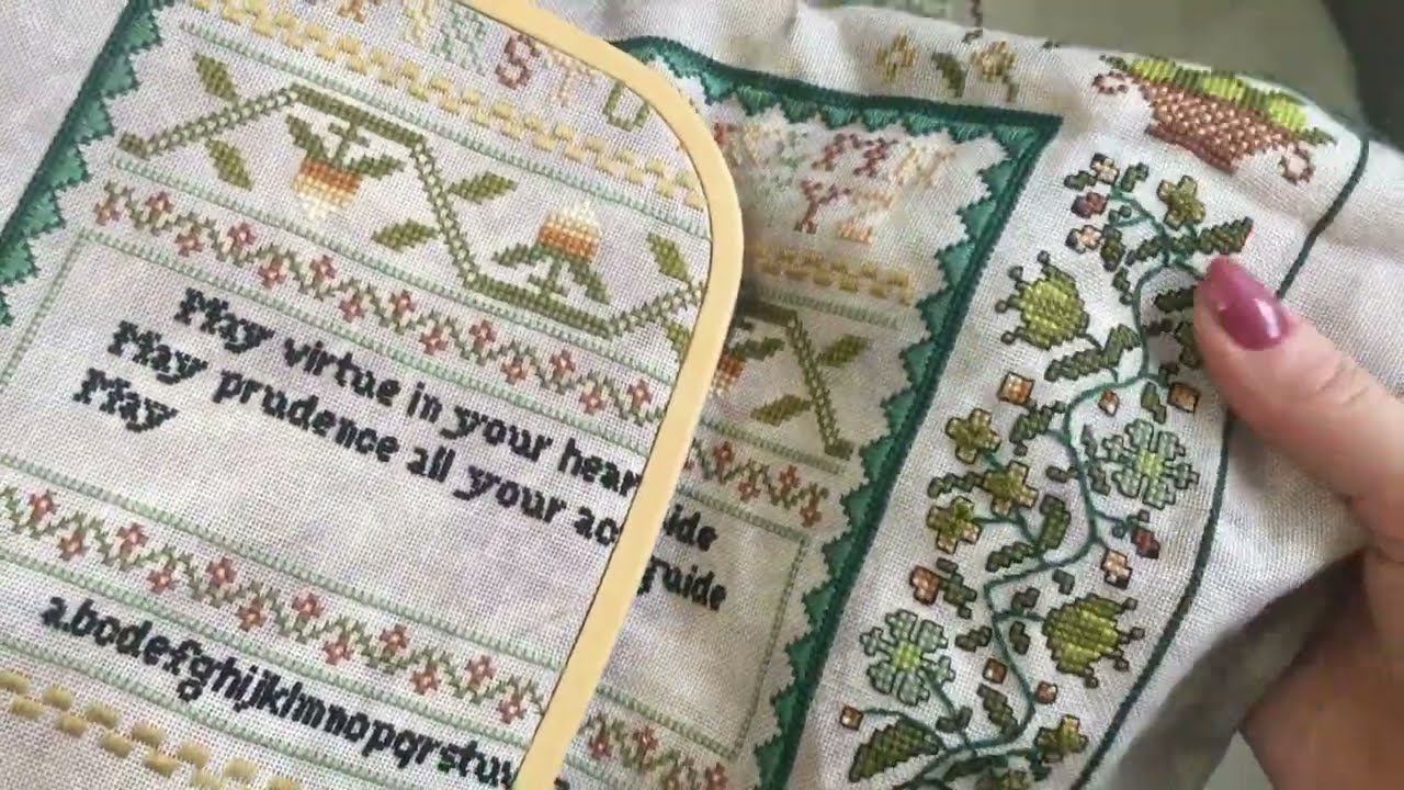 Вышивка крестом. Январь-месяц финишей! Вышивальные процессы. Новый вышивальный старт. смотреть онлайн