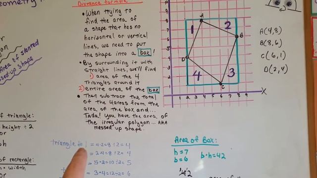 Irregular Polygon Area Coordinate Plane (Geometry #234) смотреть онлайн