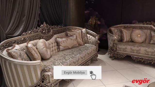 Viktorya Klasik Koltuk Takımı l Evgör Mobilya смотреть онлайн