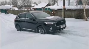 Haval f7 тест полного привода.