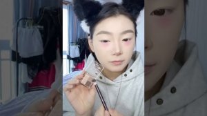 Полный образ макияж китайский ??      #макияж #нежный #китая #koreanmakeup #makeup