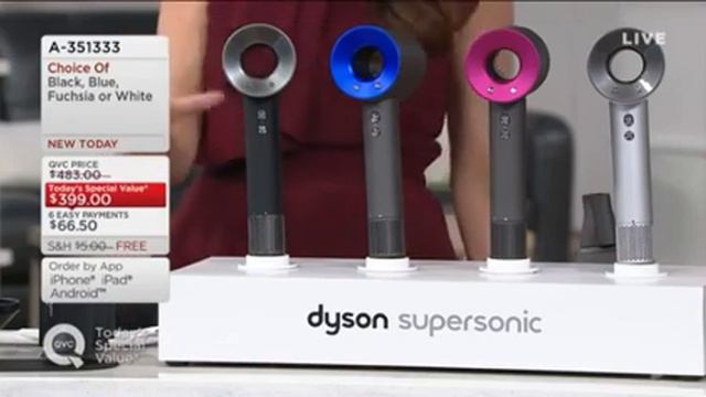 Dyson Supersonic Hair Dryer with Sandra on QVC part 1 смотреть онлайн