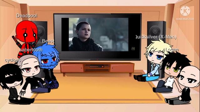 X-Men react to Deadpool part 2 смотреть онлайн
