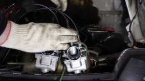 Синхронизация Карбюраторов Mikuni. Снегоход Stels Viking 600.