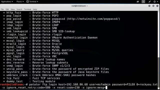 How to Using Patator смотреть онлайн