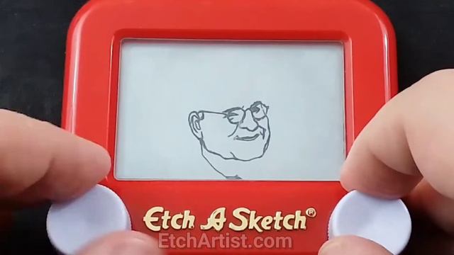 Steve Martin on the Etch A Sketch! смотреть онлайн