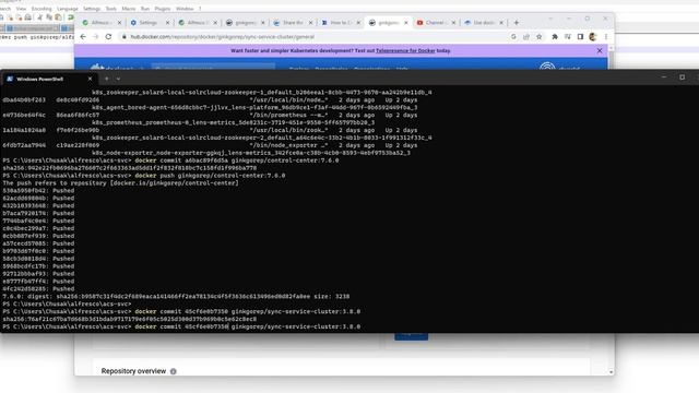 create and push docker images from running containers sync service смотреть онлайн