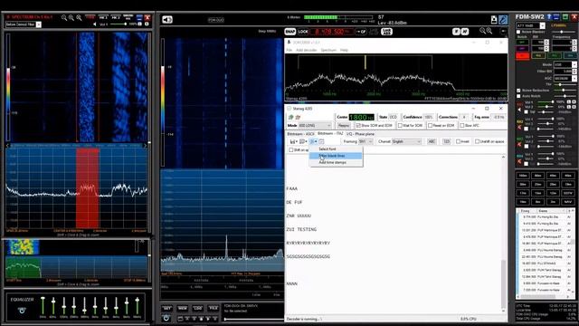 French Navy "FUF" Fort-de-France, Martinique - STANAG-4285 - 8478,5 kHz смотреть онлайн