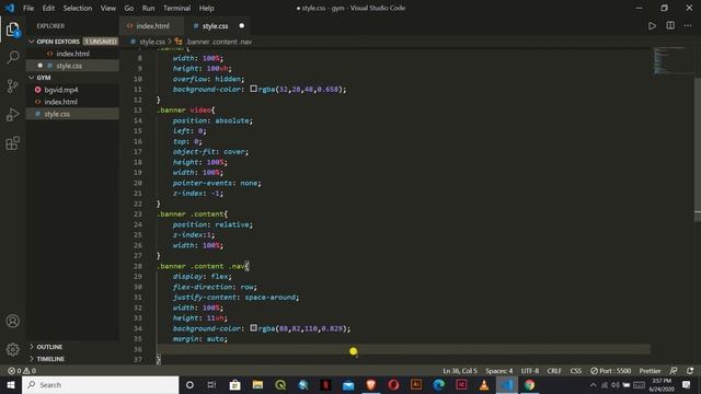 How To Add Video Background In A Website Using HTML And CSS Only || Video In A Website || HTML & CS смотреть онлайн