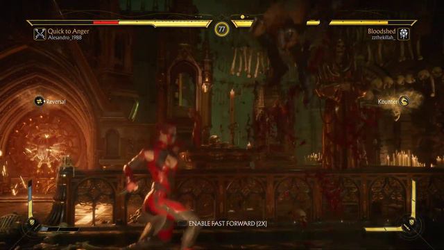 Mortal Kombat 11 Kabal vs Skarlet Full Fight смотреть онлайн