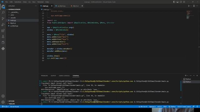 GU development with PyQt6 using ChatGPT смотреть онлайн