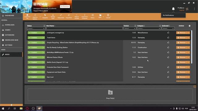 Dicas Basicas Sobre o programa Vortex Da NexusMod Valheim! смотреть онлайн