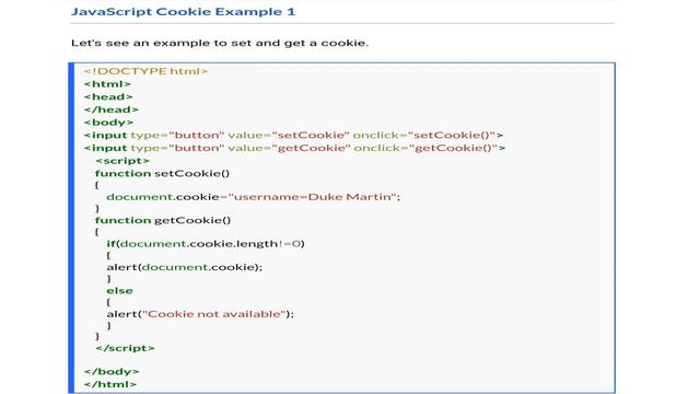 JAVA SCRIPT COOKIES смотреть онлайн