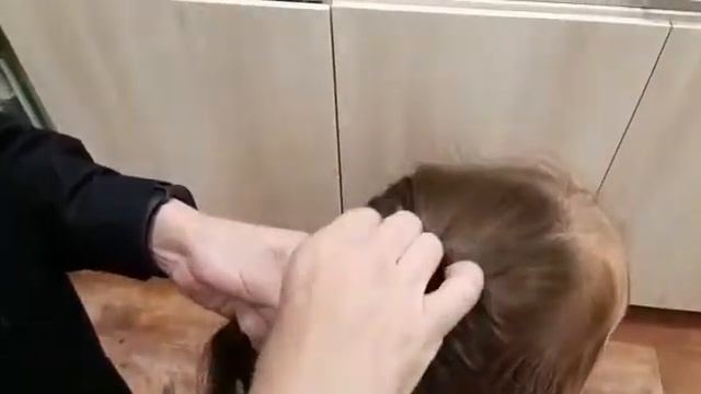 Косичка "Колосок наоборот" смотреть онлайн