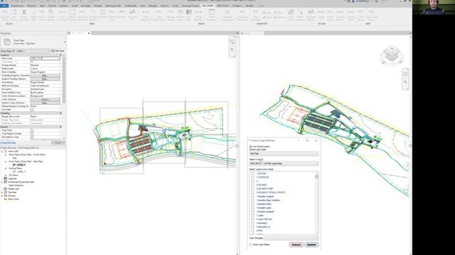 DWG Import Instance Layer States in Autodesk Revit смотреть онлайн