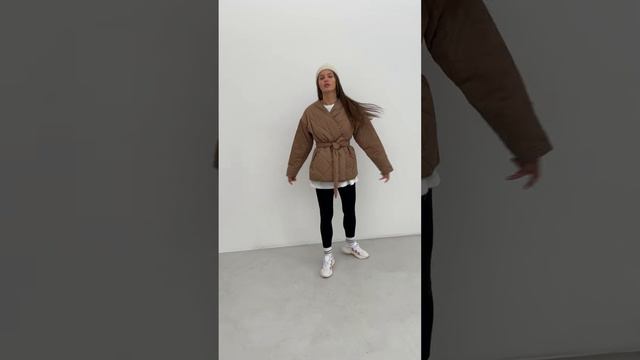 Женская демисезонная куртка кимоно на запах под пояс стеганая на силиконе 120 S-XL без капюшона