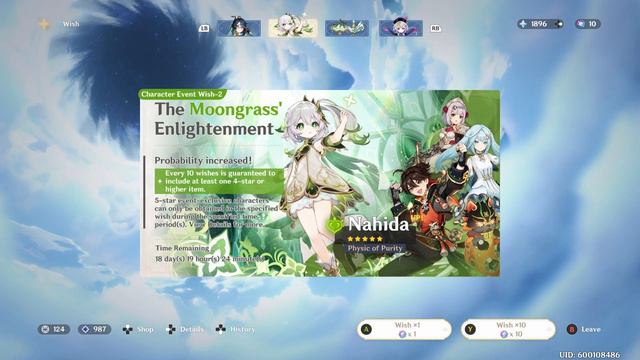 Nahida's banner returns [Genshin 4.4 Week 1] смотреть онлайн