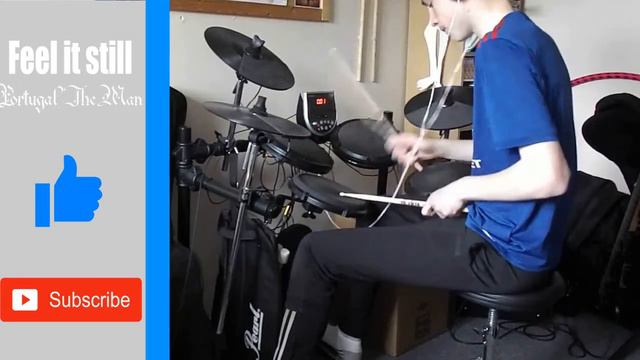 Feel it still - Portugal the man | Drum cover смотреть онлайн