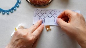 ЭЛЕГАНТНОЕ КОЛЬЕ из бисера мастер-класс. MK. Jewelry making