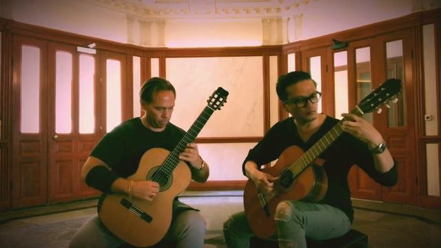 Stockholm Guitar Duo plays "Sevilla" (Isaac Albeniz) смотреть онлайн
