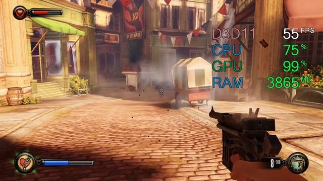 Intel UHD Graphics 610 -- Intel Celeron G4900 -- Bioshock Infinite FPS Test смотреть онлайн