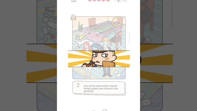 Brain Out Detective Level 11 Death In Casino Walkthrough Gameplay Solution