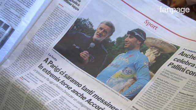 Nibali, Messina festeggia il re del Tour de France смотреть онлайн