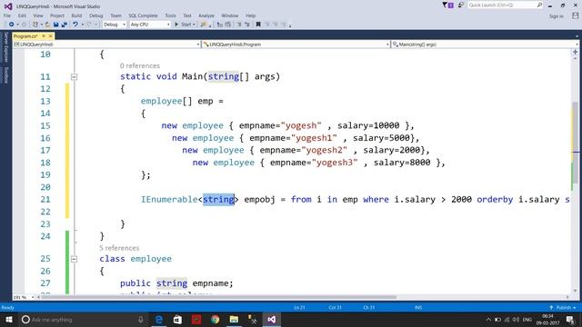 Lecture 2- LINQ Method and Query Syntax смотреть онлайн