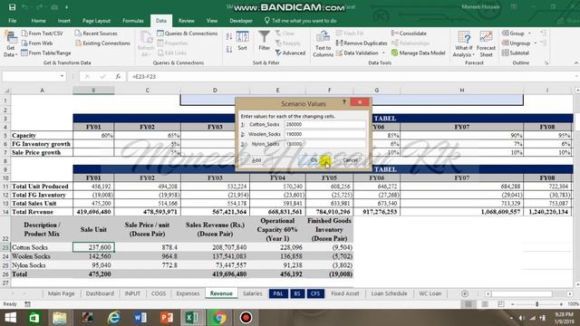 Scenario Manager (Financial Modeling) смотреть онлайн