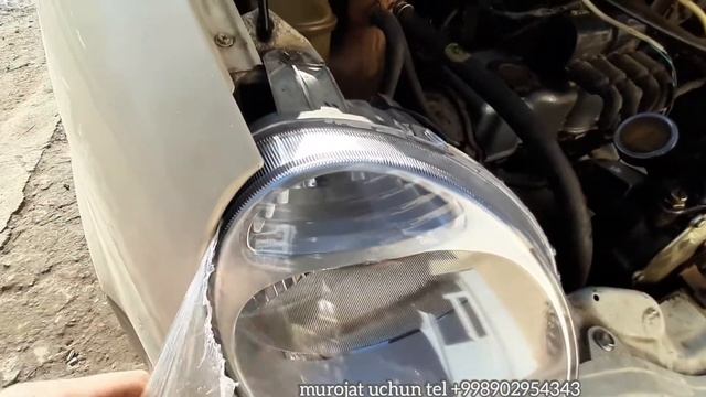 #Matiz Moshinasini Old Far Optika Qismini Almashtirib Berdik #avto #moshinabozor #surxondaryo #auto