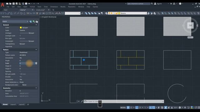 AutoCAD 2021: Başlangıç Seviyesinden Profesyonel Seviyeye | Hatch ve Purge Komutu смотреть онлайн