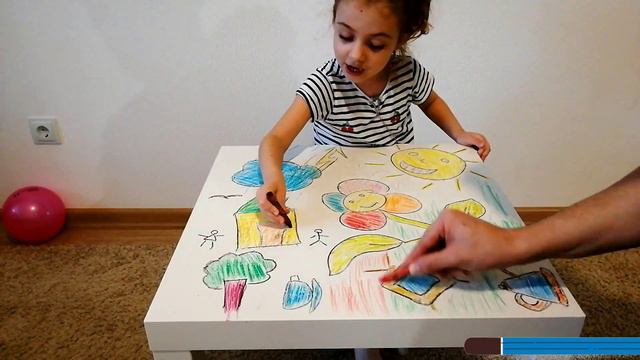 У мамы шок, Рисунок на столе, Разрисовываем новый стол, преображаем стол, смотреть онлайн