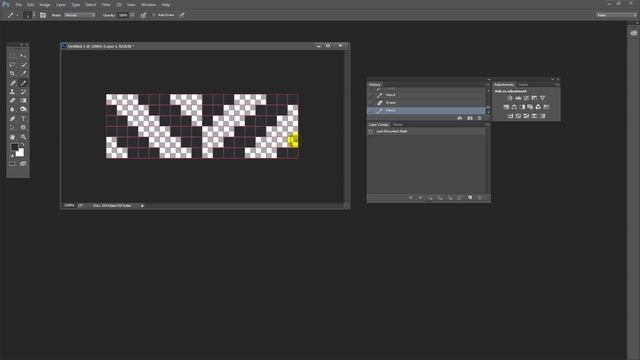 Create a Herringbone Pattern in Photoshop - Create a Custom Pattern смотреть онлайн