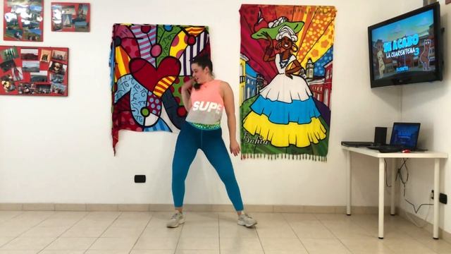 DANCE WORKOUT REGGAETON TIK TOK by Martina Banini смотреть онлайн