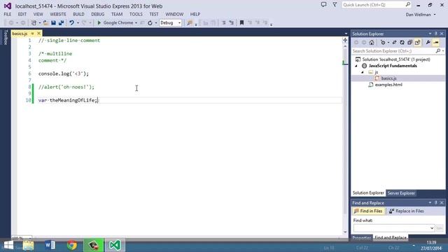 Introduction to JavaScript Variables смотреть онлайн