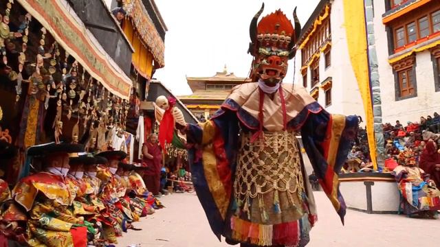SPITUK GUSTOR MASK DANCE LADAKH 2019 смотреть онлайн